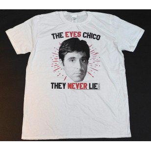 Scarface - Eyes Chico Official Fitted Jersey Movie T Shirt ( Men L ) ***READY TO SHIP from Hong Kong***